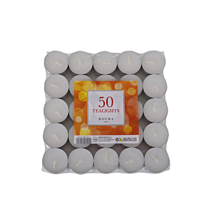 Pack de 50 bougies Chauffe Plats - Blanc Soldes été vague 2