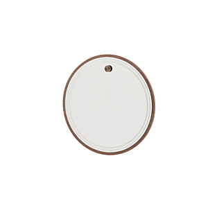 Miroir CLARA Rond - Noyer Soldes été
