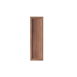 Etagère Murale Verticale FLEMENS - Taupe / Chêne