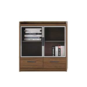 Élément De Rangement Mural EXCELLENCE 80x40x85cm - Marron