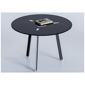 Table Ronde SHIRAZ - Noir