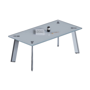 Table De Café SHIRAZ 60x120cm - Blanc