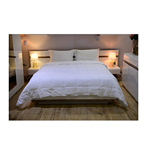 Couette Intense Polycoton 240X260Cm - Blanc