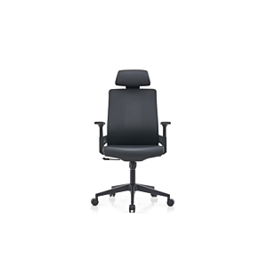 Fauteuil Président Bari - Noir