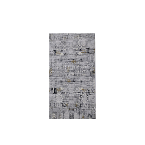 Tapis ROYAL 80x150cm Aux Motifs Artisanaux - Gris Tapis descente de lit