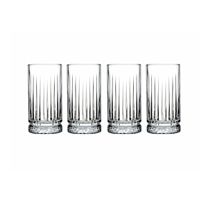 Set De 4 Verres À Jus ELYSIA - Blanc Verres d'eau