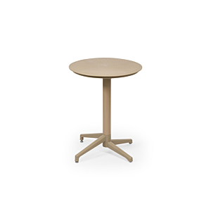 Table MOON Ronde Pliable - Cappuccino 
