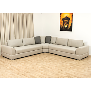 SALON NEW MOGADOR Avec FAUTEUIL DE COIN - Beige