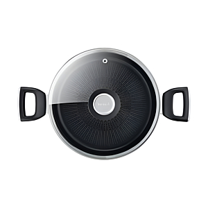 Faitout TEFAL Avec Couvercle G2554602 24cm - Noir