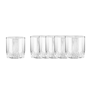 Set De 6 Verres Leia - Blanc Verres d'eau