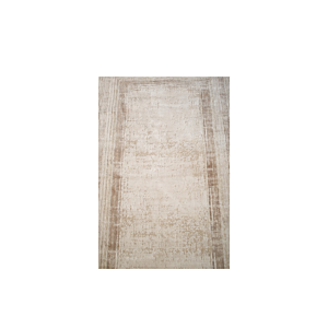 Tapis Royal Aux Motifs Abstraits 80x150cm - Beige Tapis descente de lit