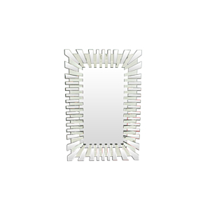 Miroir Décoratif 120x80x4cm - Gris Décorations