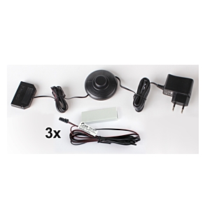 Éclairage LED Pour Petite Vitrine BROLO - Noir Séjour