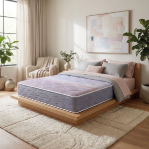 Matelas Kinedorsal Airform 90X190 - Bleu / Blanc