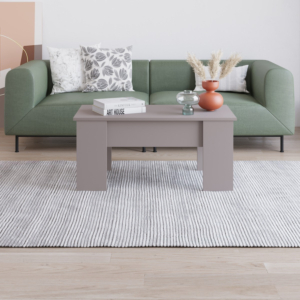 Table Basse JUNIO Avec Plateau Relevable - Taupe