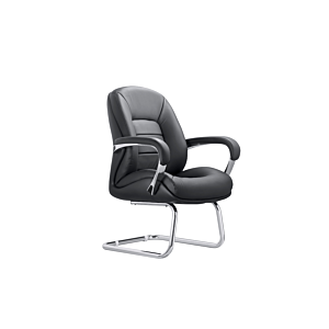 Fauteuil Visiteur OVERFLOWING - Noir