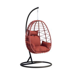 Chaise Pendante Alicia - Rouge