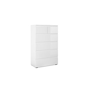 Commode CAPETOWN 6 Tiroirs - Blanc Commodes rangements