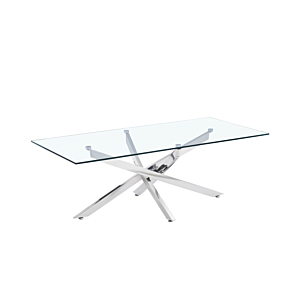 Table Basse LAROJA - Blanc / Beige