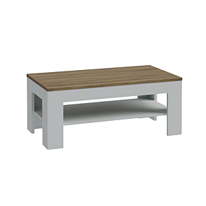 Table Basse Lewisville - Oak / Crème Déstockage