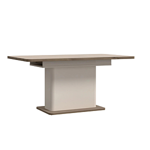 Table à Manger Extensible LACETTI - Beige / Crème