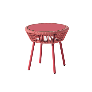 Table Basse ALICIA - Rouge Brique
