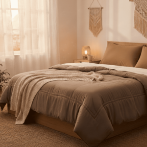 Couette R Monochrome 300G - Beige Foncé