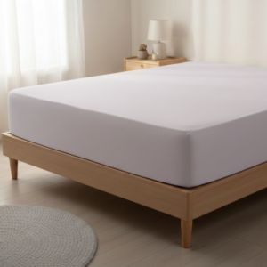 Drap Housse Richbond Coton Cardé - Lavande