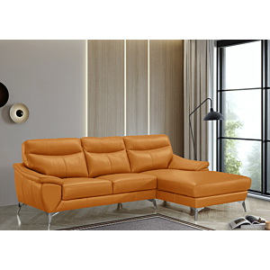 Canapé D'angle Droit HENRY - Camel