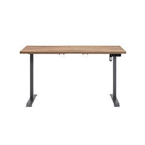 Bureau Assis-Debout électrique DAVINCI BRERA - Beige / Noir