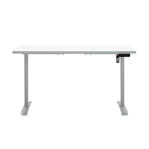 Bureau Assis-Debout électrique DISEGNO - Blanc Nacré
