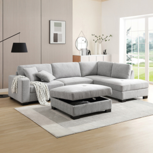 Canapé D'Angle Nova Avec Pouf