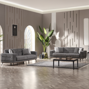 Canapé-Lit BASEL Avec Fonction De Rangement - Gris