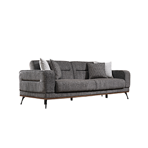 Canapé-Lit BASEL Avec Fonction De Rangement - Gris Sofa