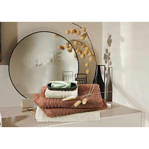 Serviette Bain Molly 100X150Cm - Abricot