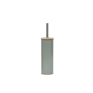 BROSSE WC PRESTIGE Métal Avec Couvercle - Kaki Salle de Bain