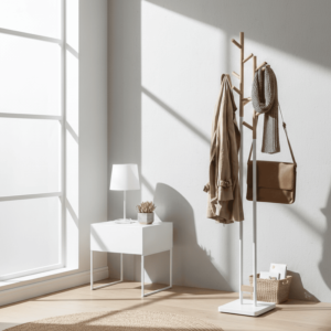 Porte-Manteau Laficara – Blanc