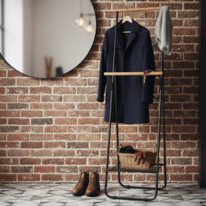 Support Pour Cintre Buttitta - Noir / Beige