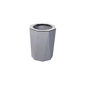 Poubelle 5L 25cm - Gris Soldes été vague 2