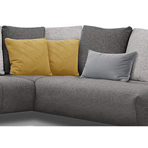 CANAPE D'ANGLE DROIT DRESSEN - Gris Foncé