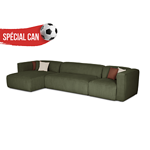 Canape D'Angle Gui Modulable - Vert