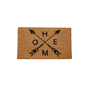 Paillasson Compass Home - Marron / Noir Paillasons