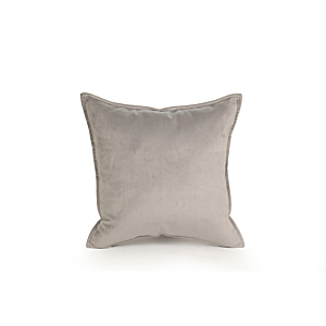 Coussin Carré Velours - Gris Textile Ramadan