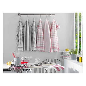 Lot De 3 Serviettes De Table - Noir