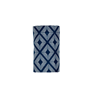 Housse De Couette Losange 260X240Cm - Bleu Marine Textile