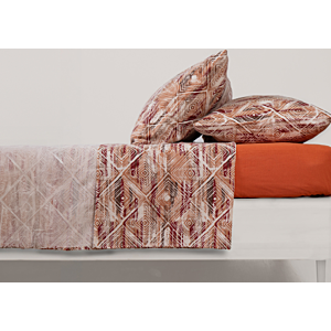 Drap Plat Savana 260X240Cm - Terracota