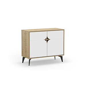 Commode NOLA 2 Portes - Blanc Soldes été vague 2