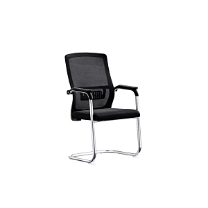 Chaise Visiteur OVERTIME - Noir Chaises sans accoudoir
