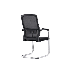 Chaise Visiteur OVERTIME - Noir