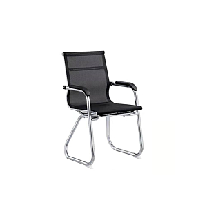 Chaise Visiteur SLEEK - Noir Chaises sans accoudoir